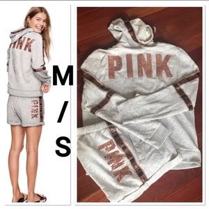NWT VS PINK M/S BLING HTF SET